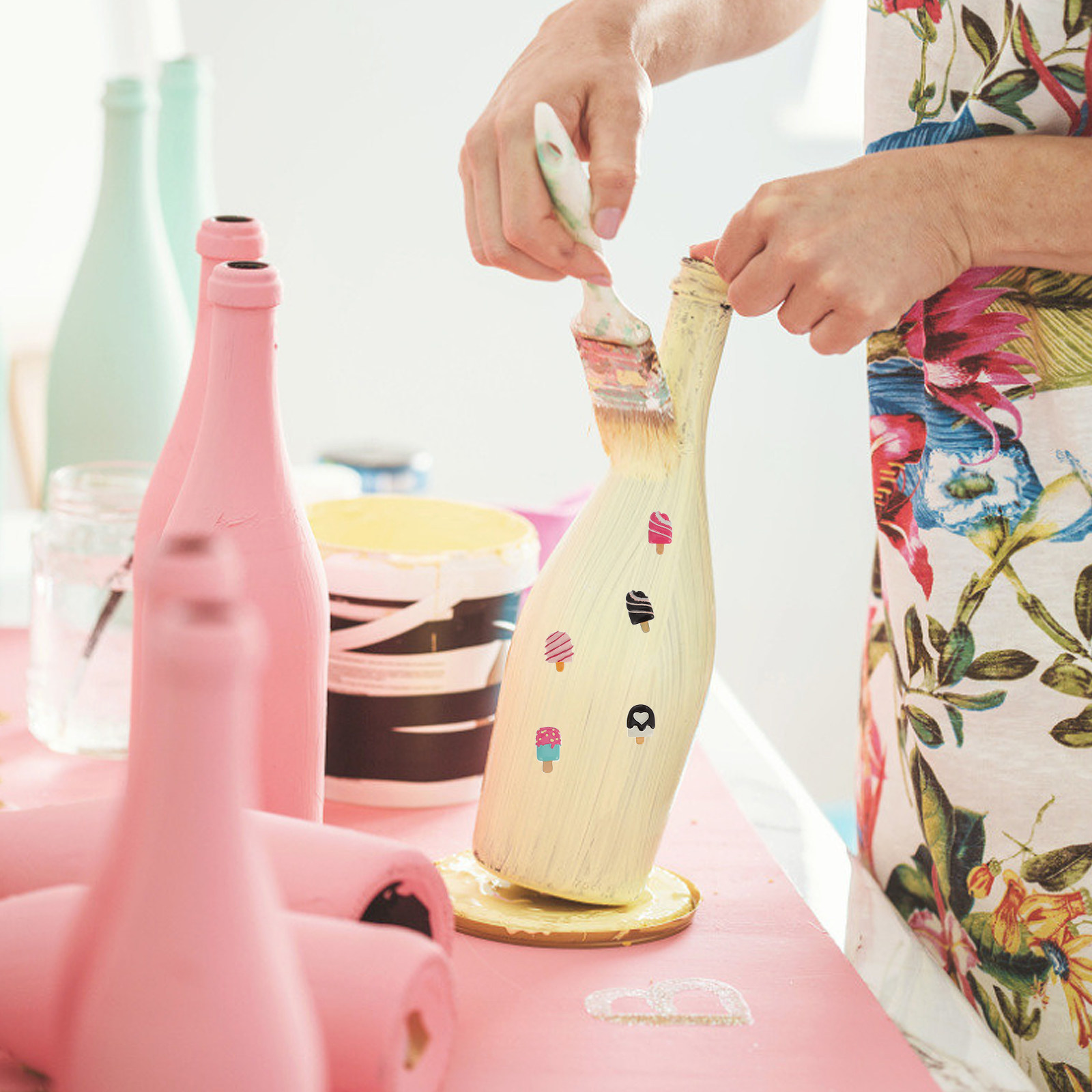 Embellishment Crafts - 50 ชิ้นจี้การ์ตูนสำหรับตกแต่งเคสโทรศัพท์งานฝีมือประดับตกแต่งขนมประดิษฐ์