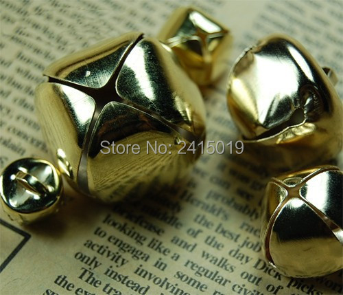 Christmas Craft Embellishment - 20มิลลิเมตร48ชิ้นสีอ่อนตกแต่งคริสต์มาสกระดิ่งกริ๊งตกแต่งระฆังอุปกรณ์งานฝีมือDIYข้าวเกรียบแต่งdecoracion