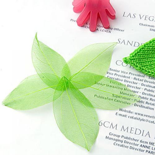 Embellishments For Scrapbooking - ใบไม้แห้งธรรมชาติอเนกประสงค์สำหรับงานประดิษฐ์สีเขียว วัสดุตกแต่งสมุดภาพ สำหรับงานศิลปะและของตกแต่งบ้าน