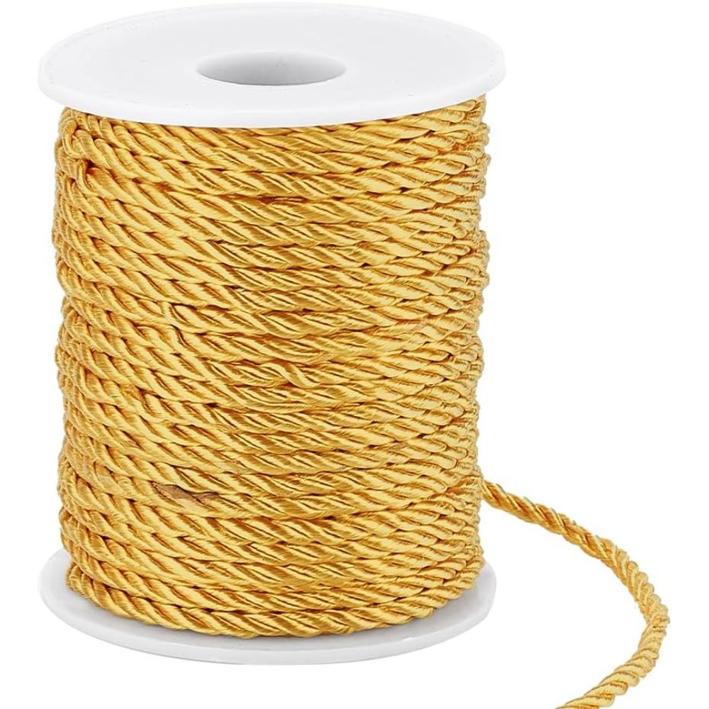 Cord Trim Twisted - เชือกถักแบบเกลียว 1 ม้วน ยาว 32 หลา