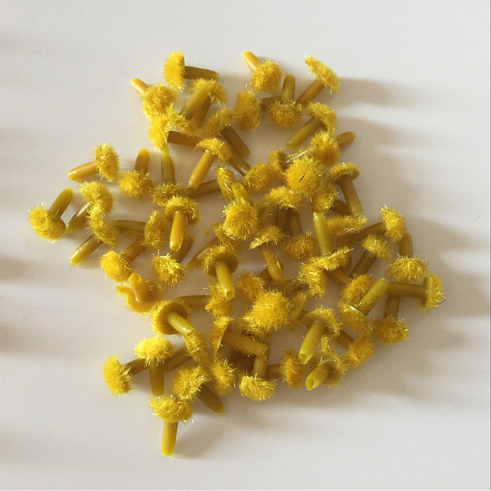 Embellishment Crafts - เกสรดอกทานตะวันจำลอง 200 ชิ้น อุปกรณ์ตกแต่งดอกไม้สำหรับงานประดิษฐ์ DIY ทำดอกทานตะวันประดิษฐ์