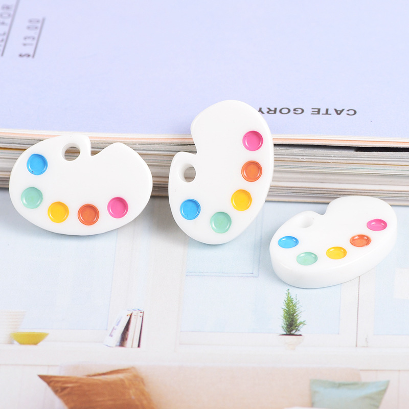Christmas Craft Embellishment - ชุดอุปกรณ์ตกแต่งเรซิ่นแบบแบน 10 ชิ้น สไตล์น่ารัก สำหรับงาน DIY