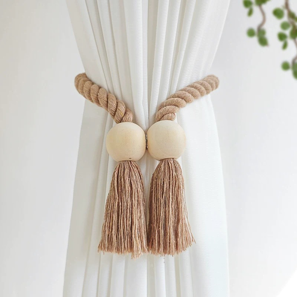 สายรัดม่านแบบลูกปัดเรียบง่าย 1 - Beaded Trim Fringe บทวิจารณ์และราคา