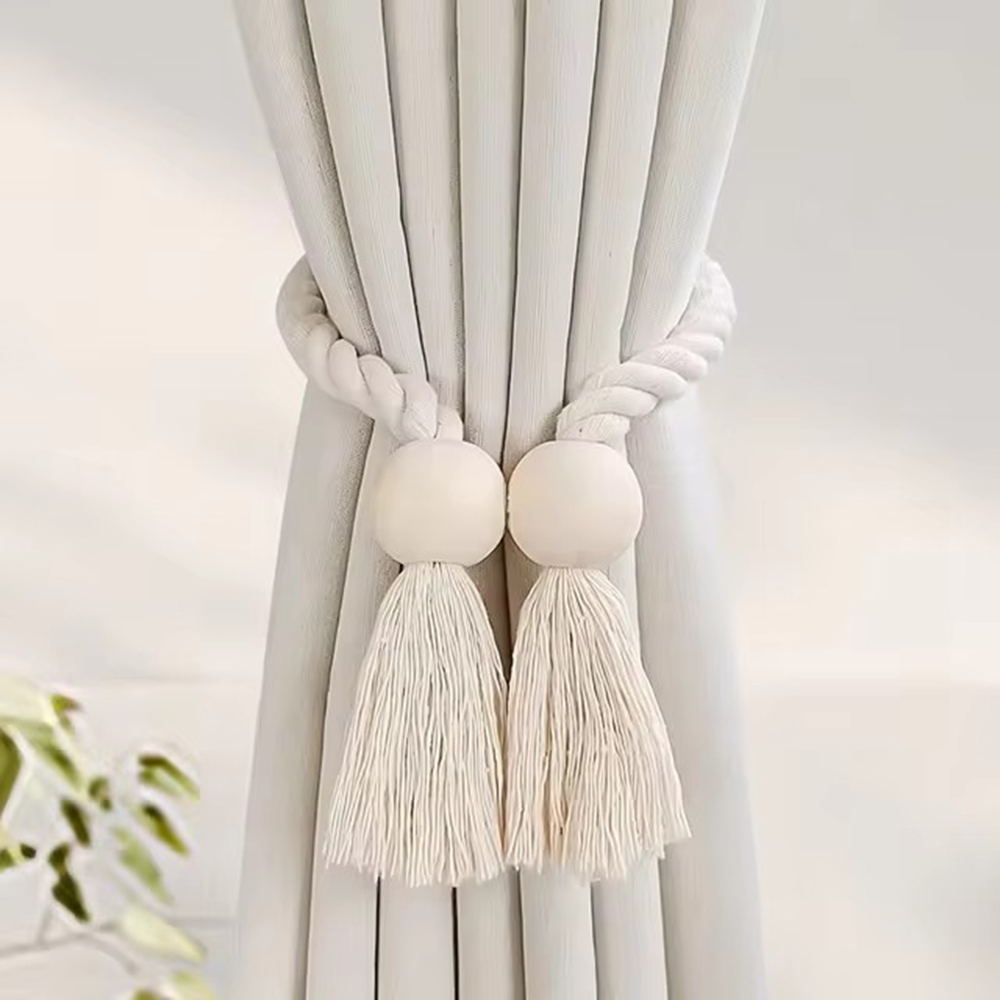 สายรัดม่านแบบลูกปัดเรียบง่าย 1 - Beaded Trim Fringe บทวิจารณ์และราคา