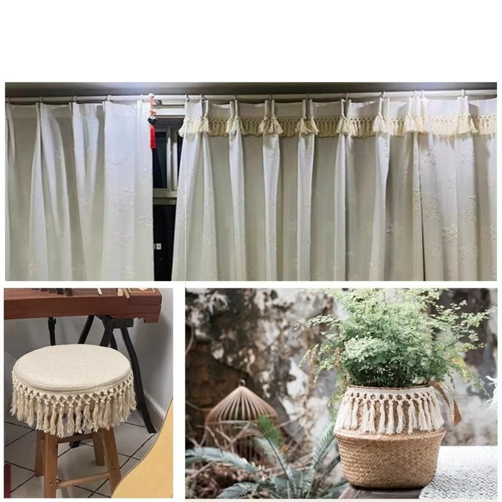 ริบบิ้นพู่ห้อยกว้าง 1 หลา 11 ซ - Tassel Fringe Trim บทวิจารณ์และราคา