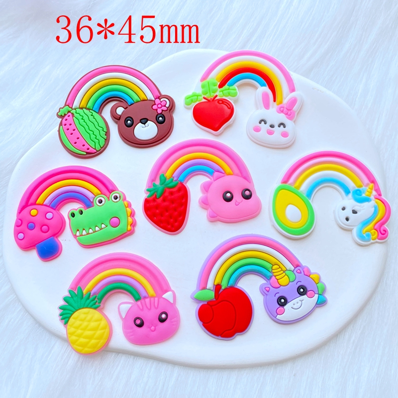 10ชิ้นชุดลายสัตว์ผลไม้น่ารักให - Embellishment Glue Craft บทวิจารณ์และราคา