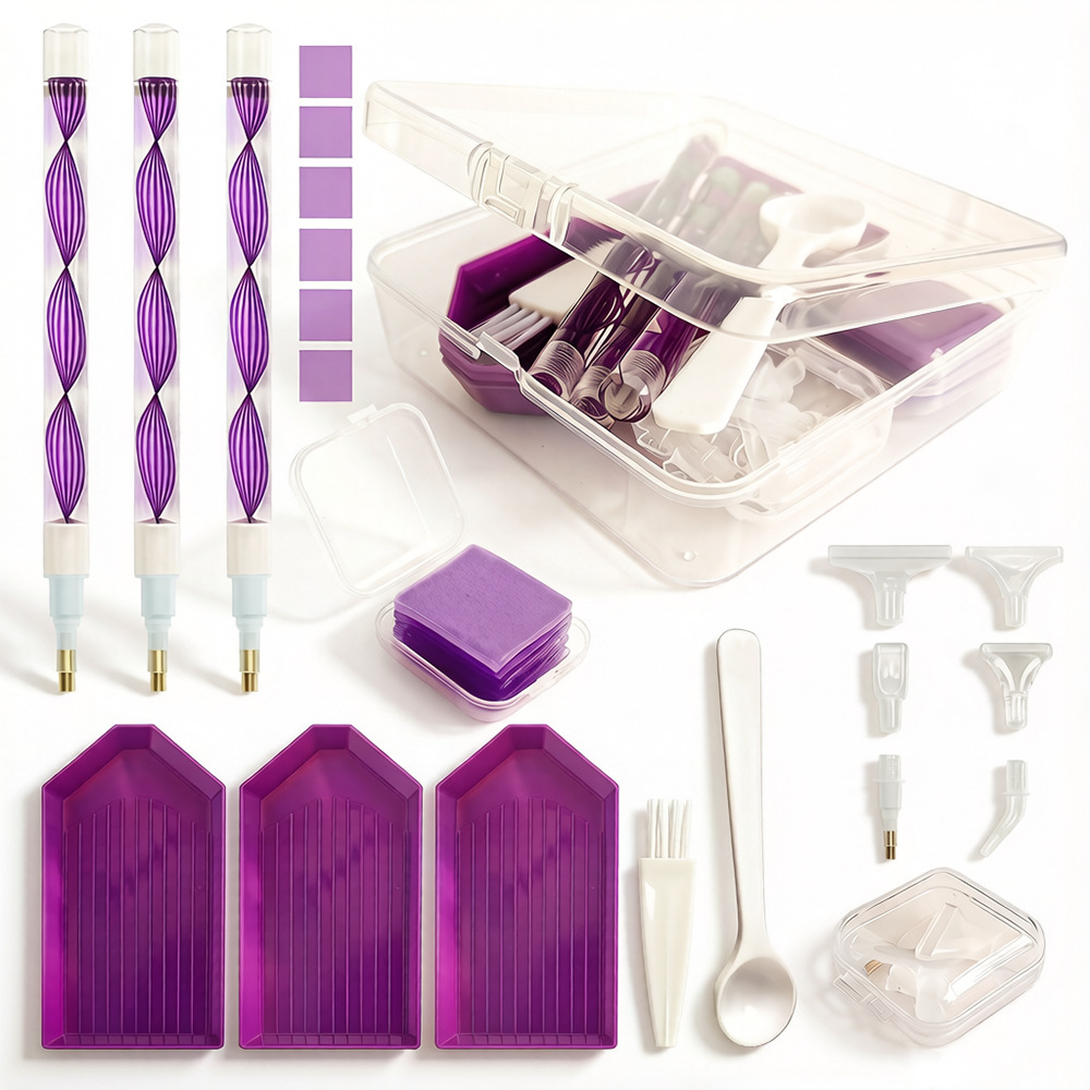 ชุดอุปกรณ์วาดภาพเพชร DIY กล่อง - Craft Embellishment Storage บทวิจารณ์และราคา