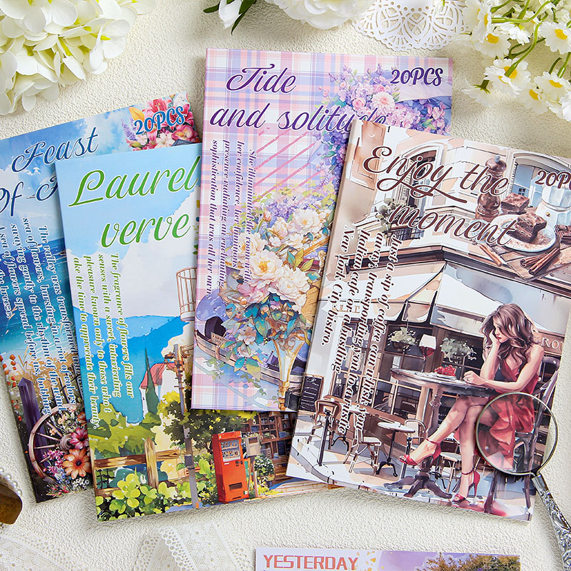 20 ชิ้น/หนังสือสติกเกอร์สัตว์เ - Embellishments For Scrapbooking บทวิจารณ์และราคา