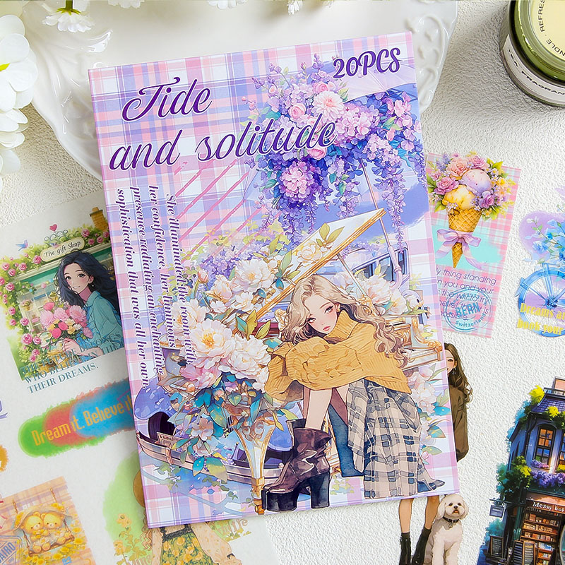 20 ชิ้น/หนังสือสติกเกอร์สัตว์เ - Embellishments For Scrapbooking บทวิจารณ์และราคา