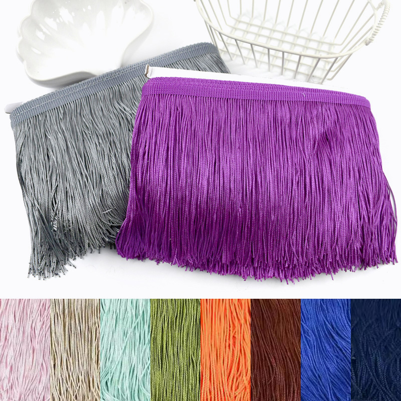 ริบบิ้นลูกไม้โพลีเอสเตอร์ขนาด  - Fringe Ribbon Sewing บทวิจารณ์และราคา