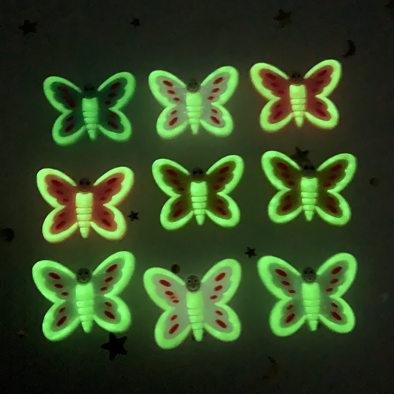10 ชิ้น ผีเสื้อขนาดใหญ่น่ารัก  - Embellishment Glue Craft บทวิจารณ์และราคา