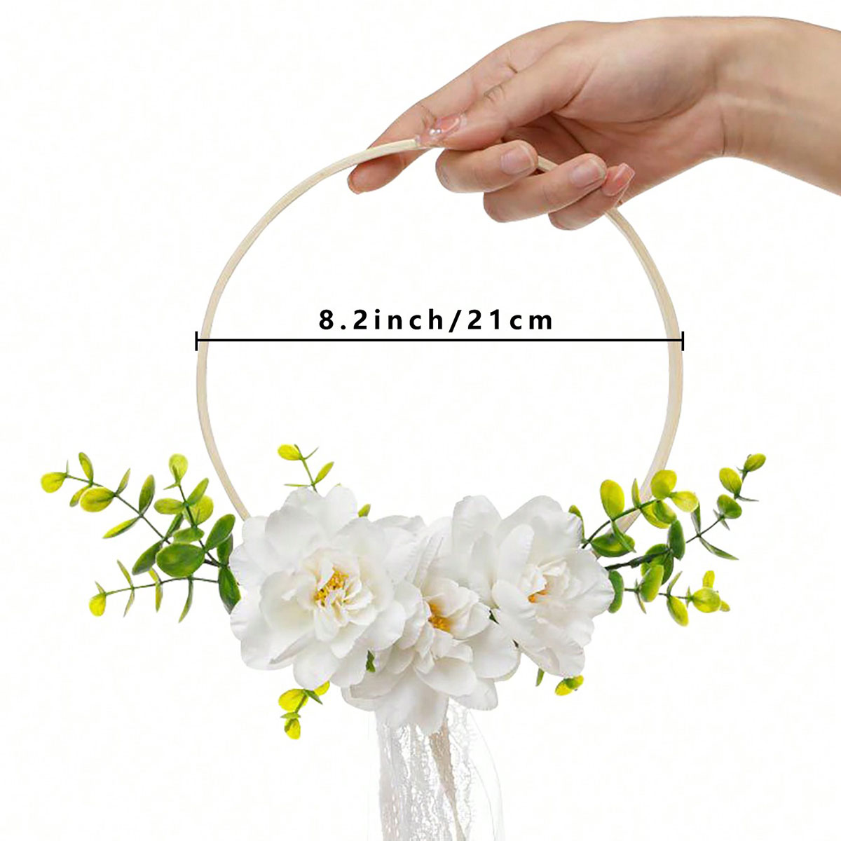 พวงหรีดดอกไม้ไม้ไผ่ทรงกลมสำหรั - Tassel Fringe Trim บทวิจารณ์และราคา