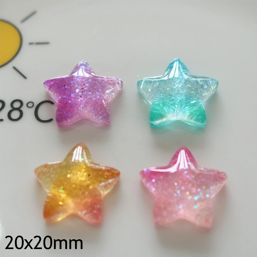 10ชิ้นชุดเรซินแบบไล่ระดับสีสำห - Christmas Craft Embellishment บทวิจารณ์และราคา