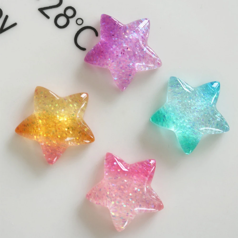 10ชิ้นชุดเรซินแบบไล่ระดับสีสำห - Christmas Craft Embellishment บทวิจารณ์และราคา