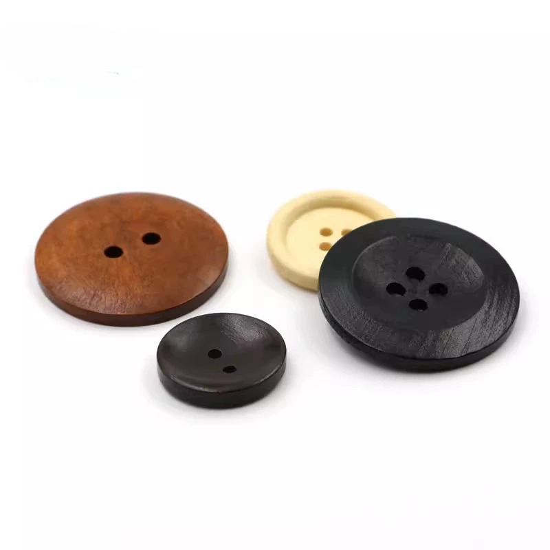 กระดุมไม้กลม18มม. 10ชิ้นสำหรับ - Embellishments For Scrapbooking บทวิจารณ์และราคา