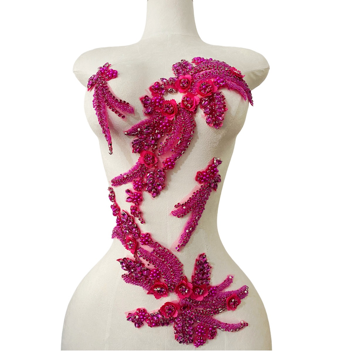 ชุดอุปกรณ์ตกแต่งชุดแต่งงานแบบเ - Sew On Rhinestone บทวิจารณ์และราคา