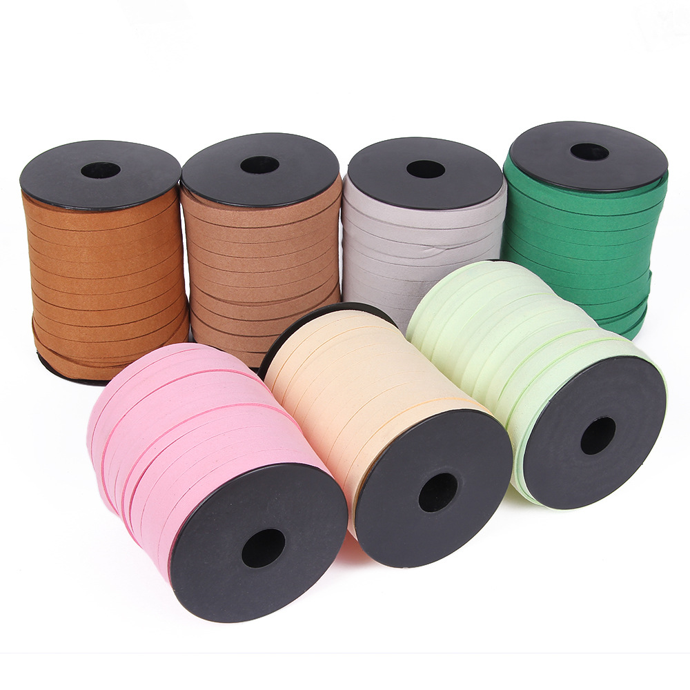 10 มม.45 M/ม้วนเกาหลีแบน Faux  - Velvet Ribbon Roll บทวิจารณ์และราคา