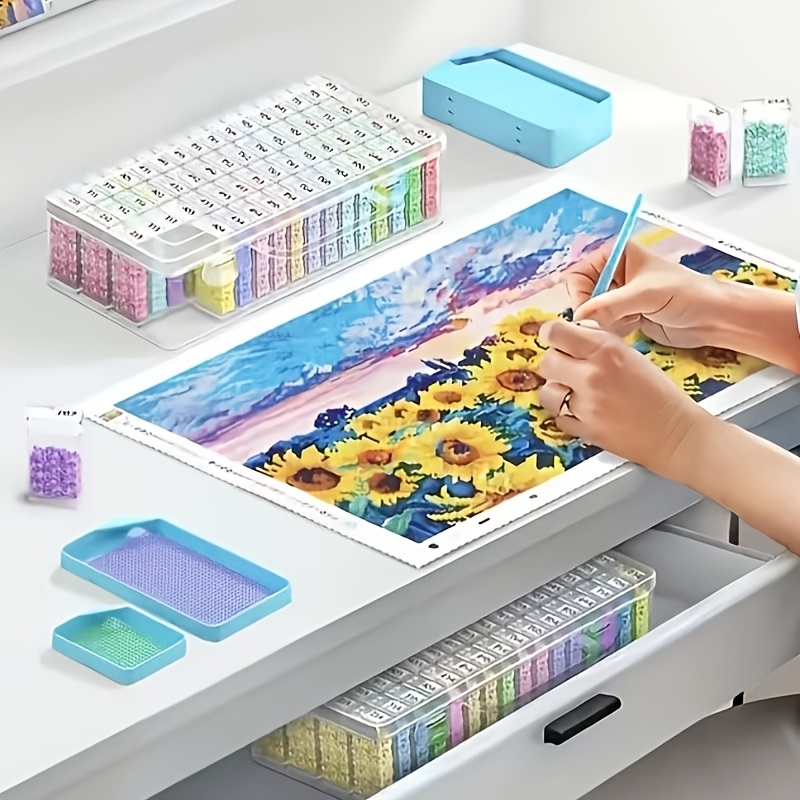 กล่องเก็บเพชรสำหรับงานปักเพชร  - Craft Embellishment Storage บทวิจารณ์และราคา