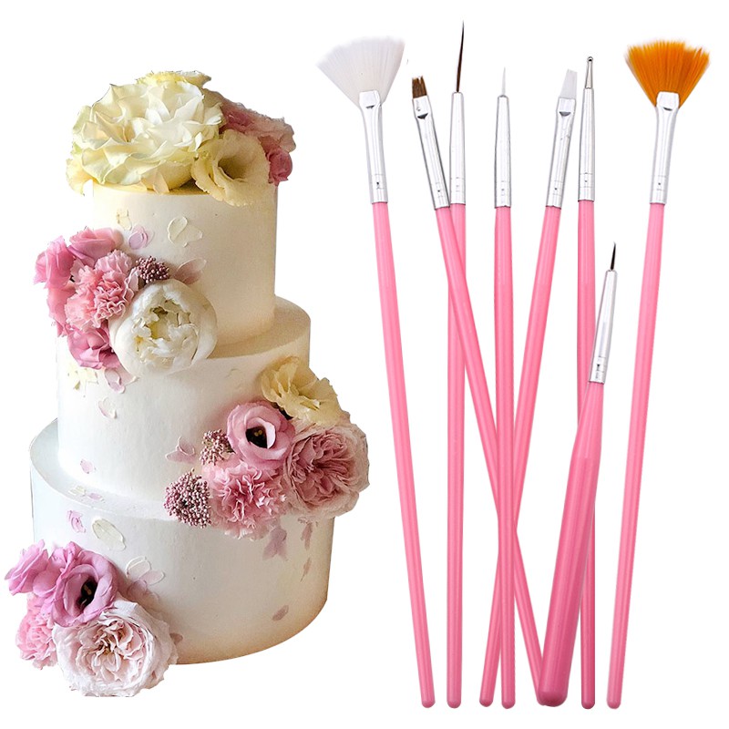 ชุดแปรงแต่งหน้าเค้ก 15 ชิ้น/ชุ - Embellishment Crafts บทวิจารณ์และราคา