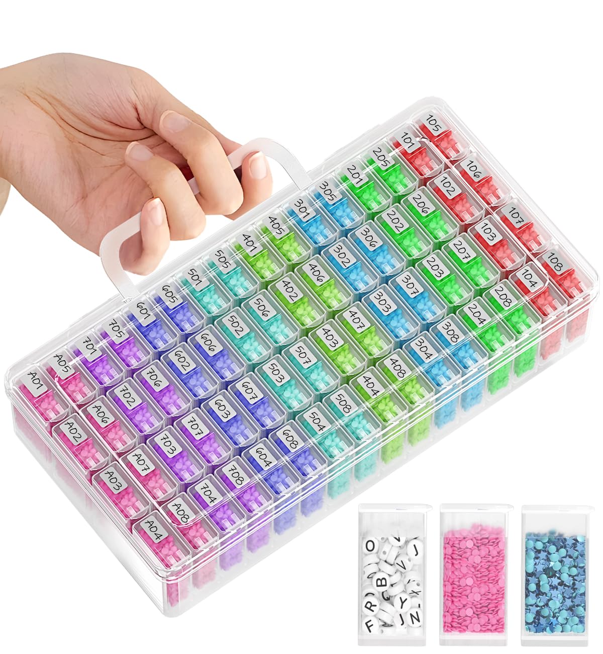 กล่องเก็บอุปกรณ์งานเพชร 5 มิติ - Craft Embellishment Storage บทวิจารณ์และราคา