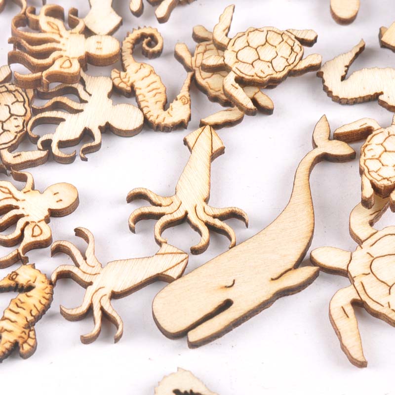 20Pcs 25-40Mmทะเลเต่า/ม้า/ปลาว - Embellish Craft บทวิจารณ์และราคา