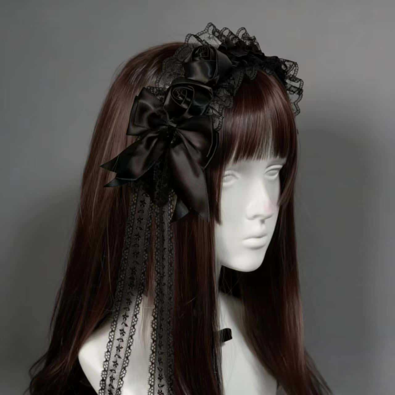 ที่คาดผมลูกไม้สไตล์โกธิคโลลิต้ - Tassel Fringe Trim บทวิจารณ์และราคา