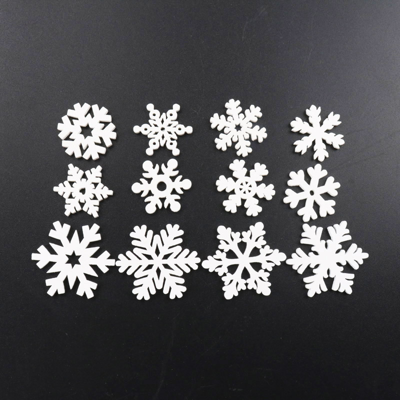 20Pcs คริสต์มาสเกล็ดหิมะธรรมชา - Christmas Craft Embellishment บทวิจารณ์และราคา