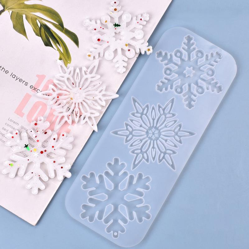 Christmas Hollow Snowflake เคร - Christmas Craft Embellishment บทวิจารณ์และราคา