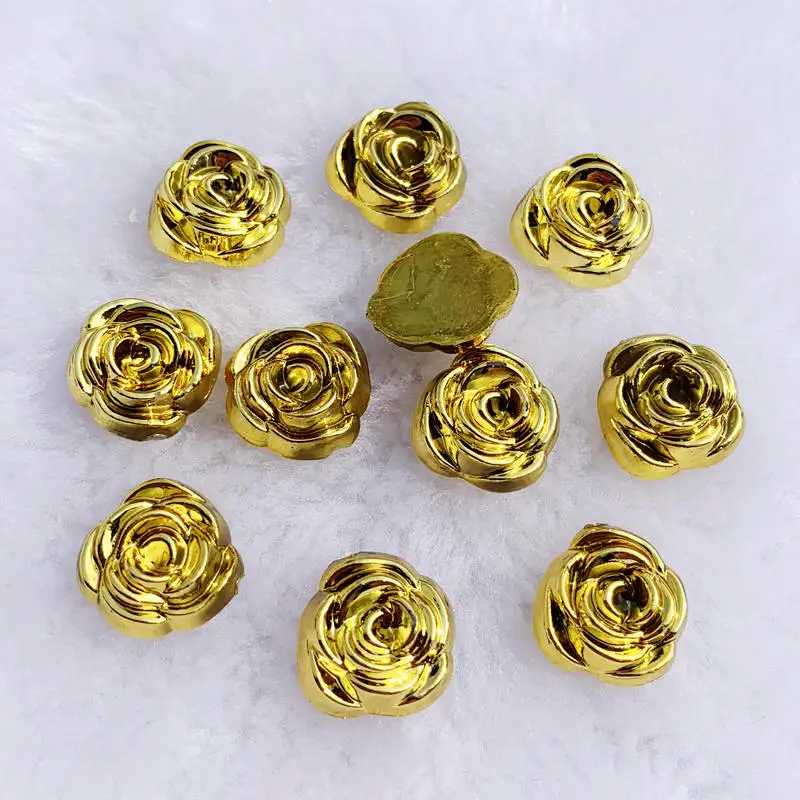 40 ชิ้น 14 มิลลิเมตรดอกกุหลาบท - Embellishment Glue Craft บทวิจารณ์และราคา