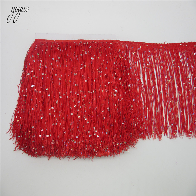 YOYUE 1 หลา 20 ซม.ยาวโพลีเอสเต - Fringe Ribbon Sewing บทวิจารณ์และราคา