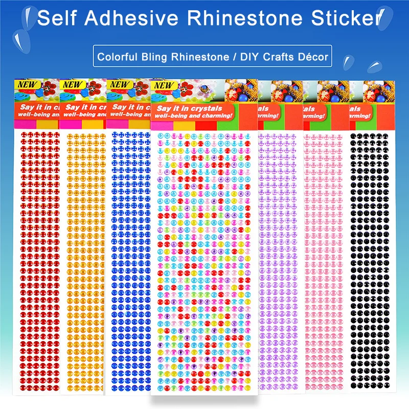 900/504Pcs Bling อะคริลิค Rhin - Embellishment Glue Craft บทวิจารณ์และราคา