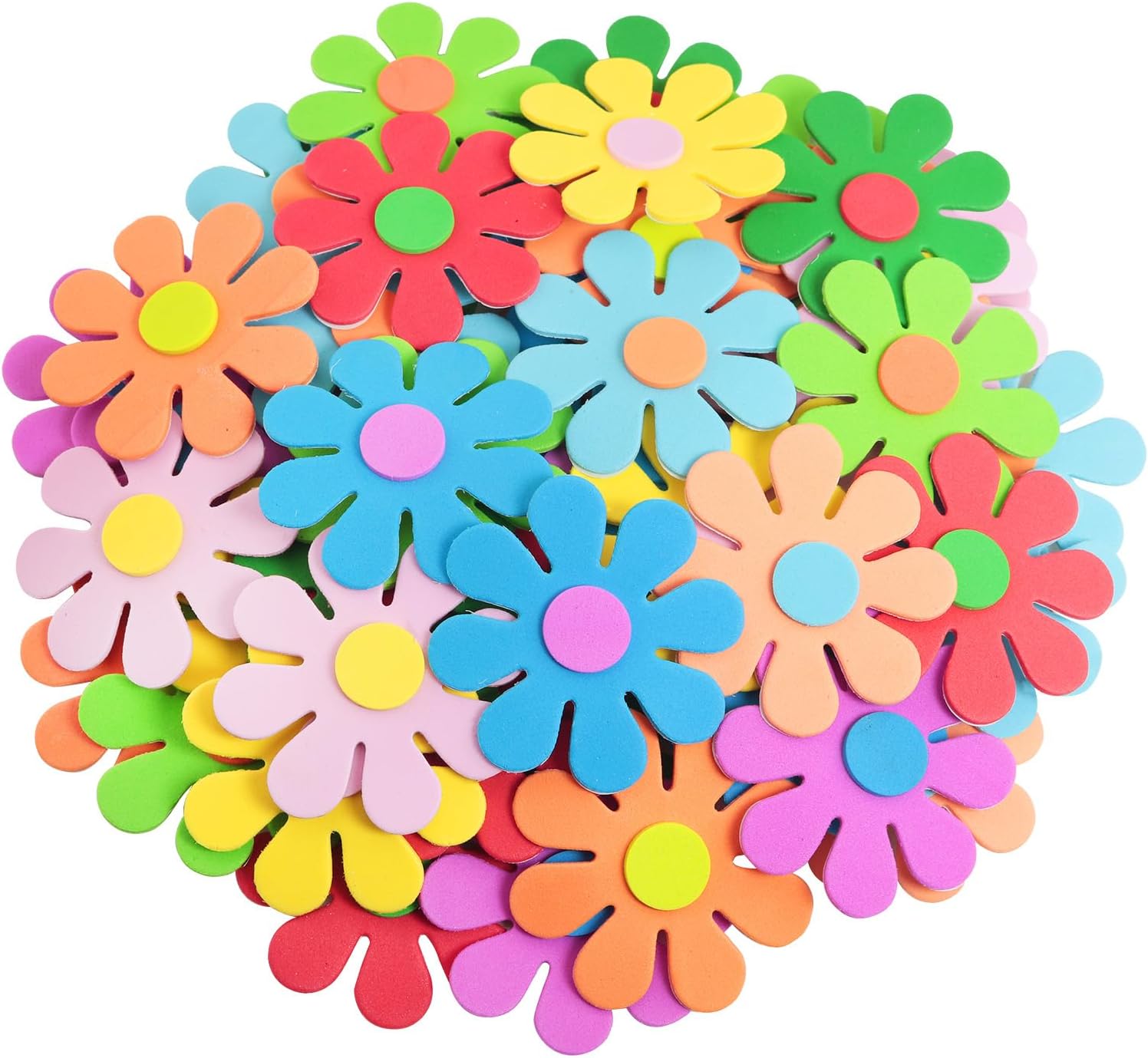 สติกเกอร์โฟมรูปดอกไม้ 3 มิติ ง - Embellishment Crafts บทวิจารณ์และราคา