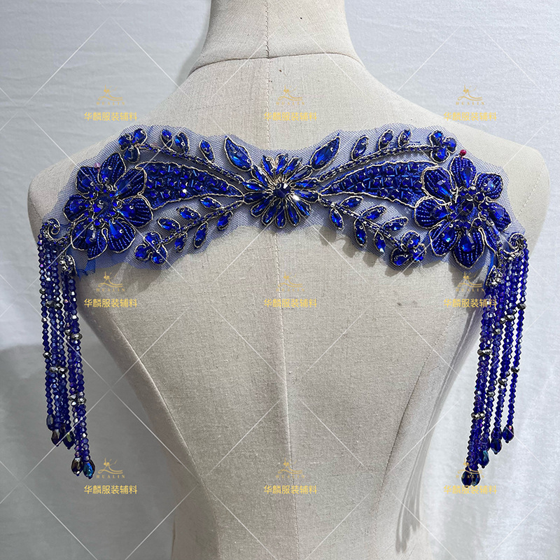 มือลูกปัด Fringe Trim พร้อมจี้ - Beaded Trim Fringe บทวิจารณ์และราคา
