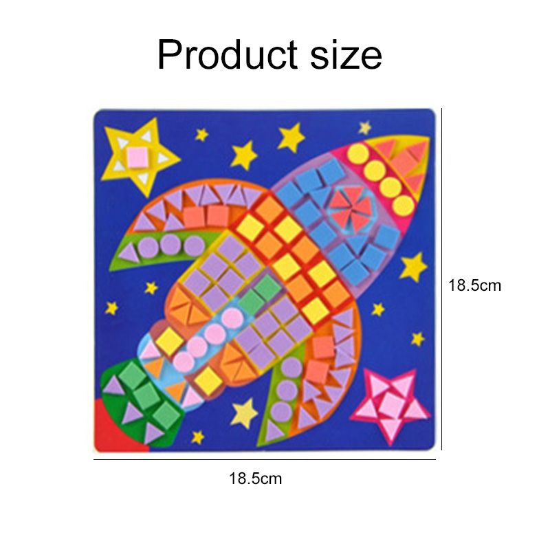 แผ่นโมเสกโฟม 3 มิติแบบเป็นแผ่น - Embellishments For Scrapbooking บทวิจารณ์และราคา