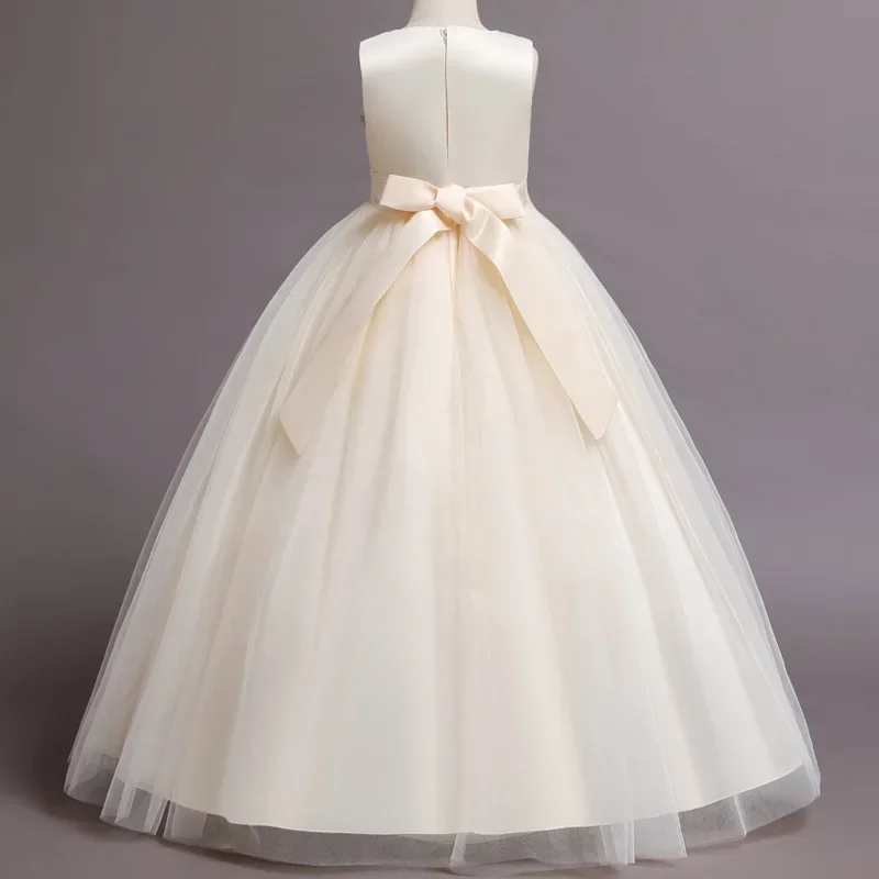 ชุดเดรสเด็กผู้หญิงแฟชั่นโบว์ดอ - Lace Ribbon Trim บทวิจารณ์และราคา
