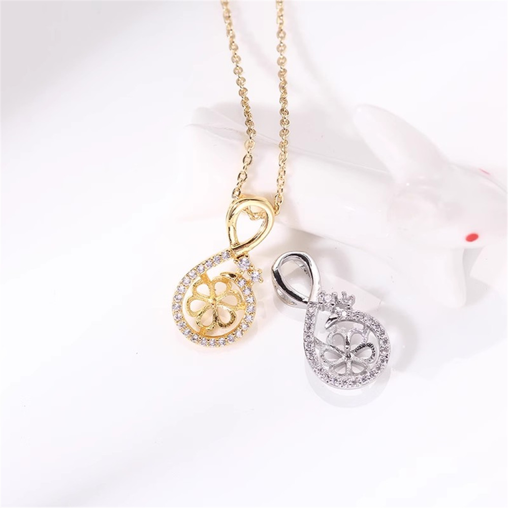 19สไตล์หมุดครึ่งรูปลายลูกปัดหม - Pearl Trim Chain บทวิจารณ์และราคา