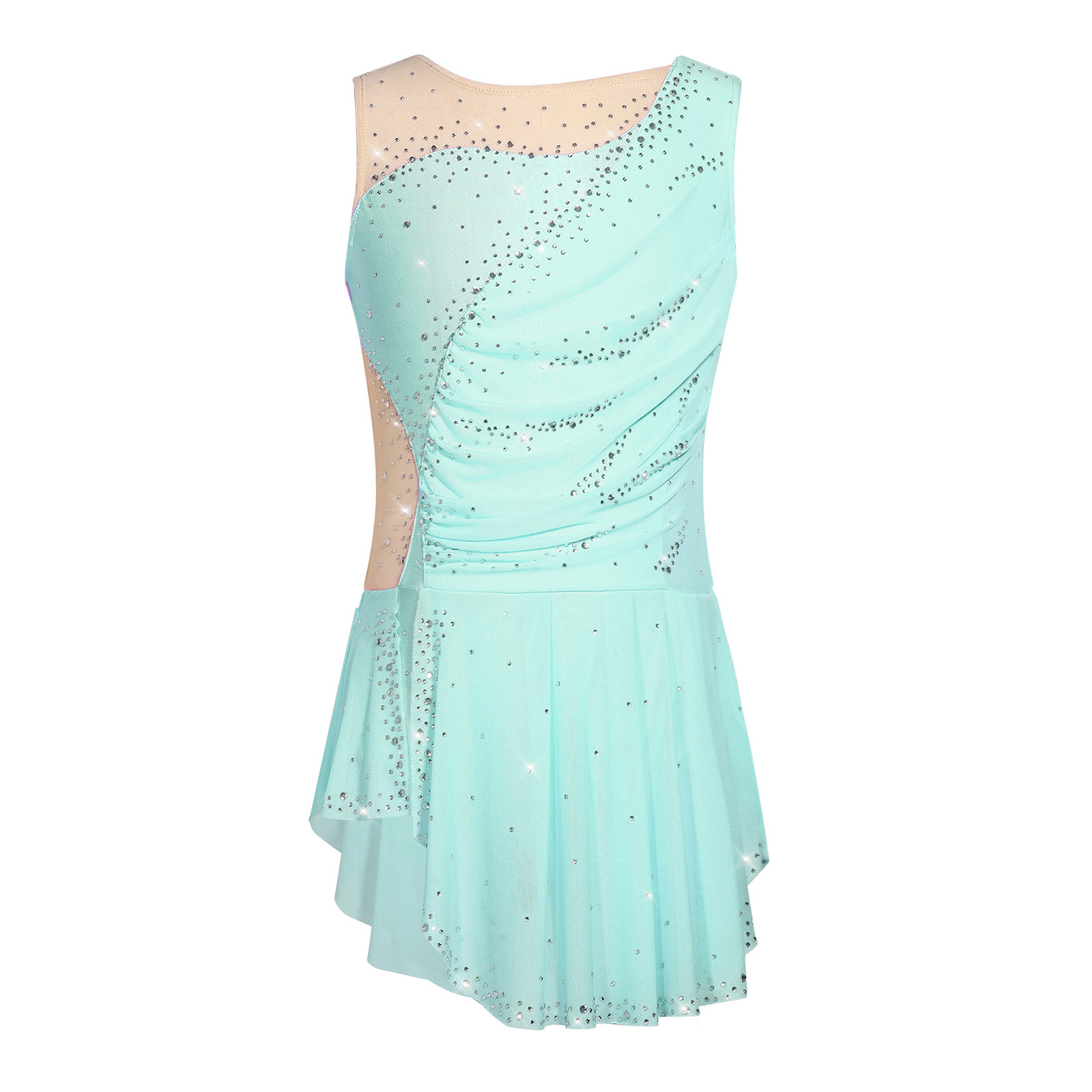 ชุดเต้นรำสำหรับเด็กผู้หญิง ชุด - Rhinestone Banding Trim บทวิจารณ์และราคา