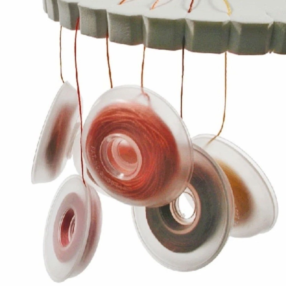 แกนม้วนด้ายเปล่า แกนม้วนด้ายเย - Organza Ribbon Spool บทวิจารณ์และราคา
