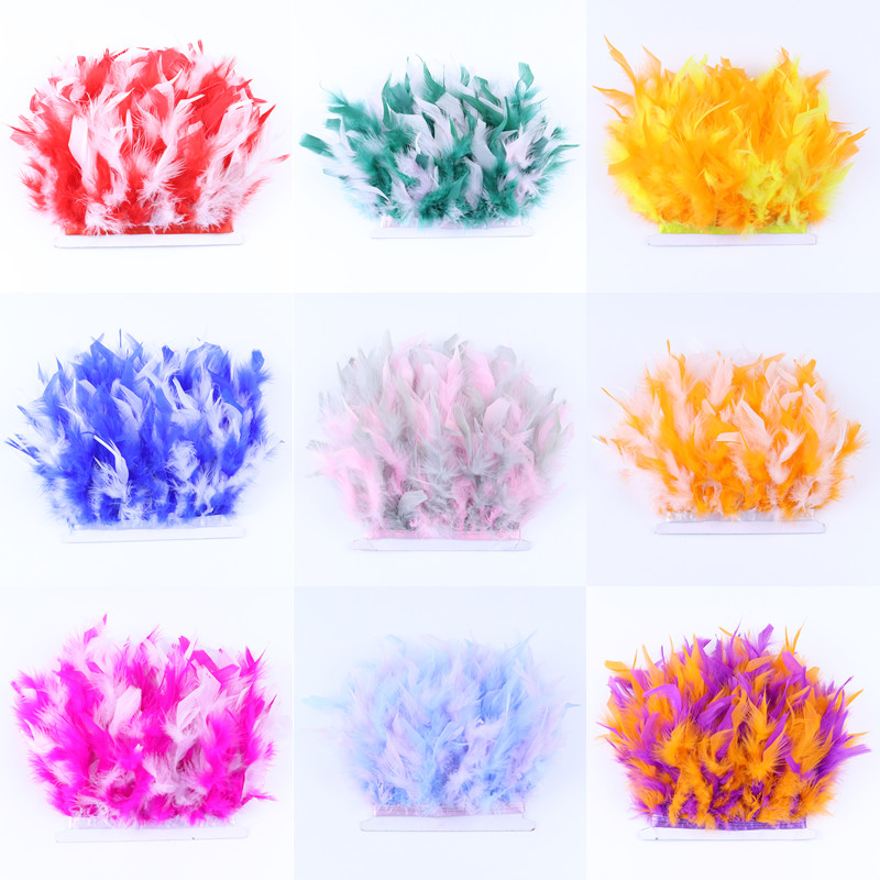 ริบบิ้นขนนกกระจอกเทศฟูฟ่อง ขอบ - Feather Trim Marabou บทวิจารณ์และราคา