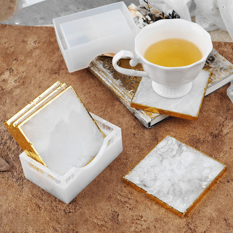SNASAN แผ่นรองแก้วซิลิโคน แม่พ - Craft Embellishment Storage บทวิจารณ์และราคา