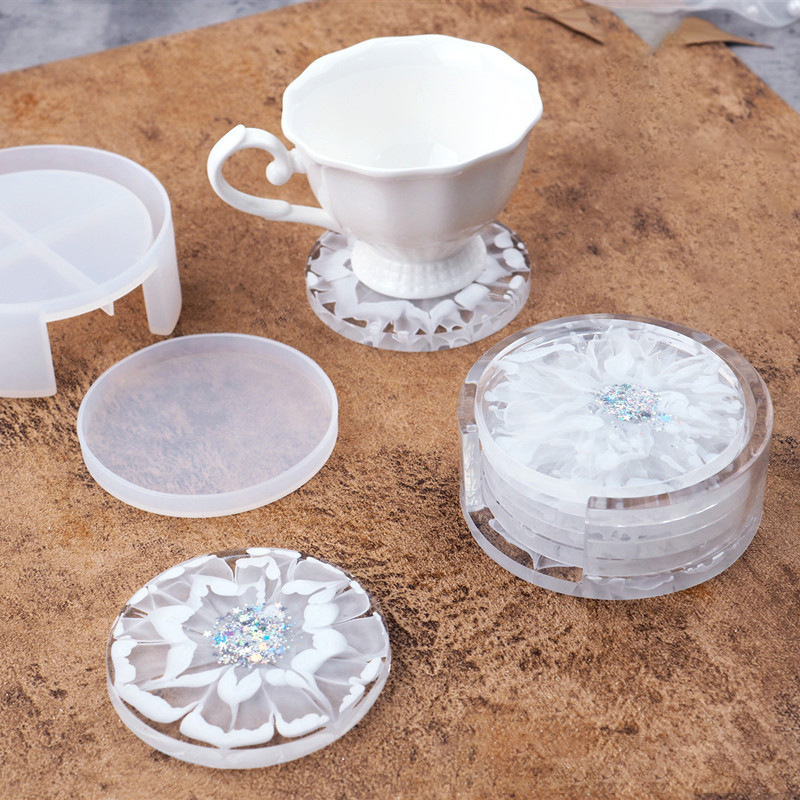 SNASAN แผ่นรองแก้วซิลิโคน แม่พ - Craft Embellishment Storage บทวิจารณ์และราคา