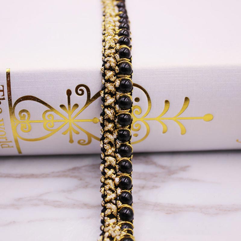 ริบบิ้นลูกไม้ไข่มุกพร้อมพู่ตกแ - Fringe Ribbon Sewing บทวิจารณ์และราคา