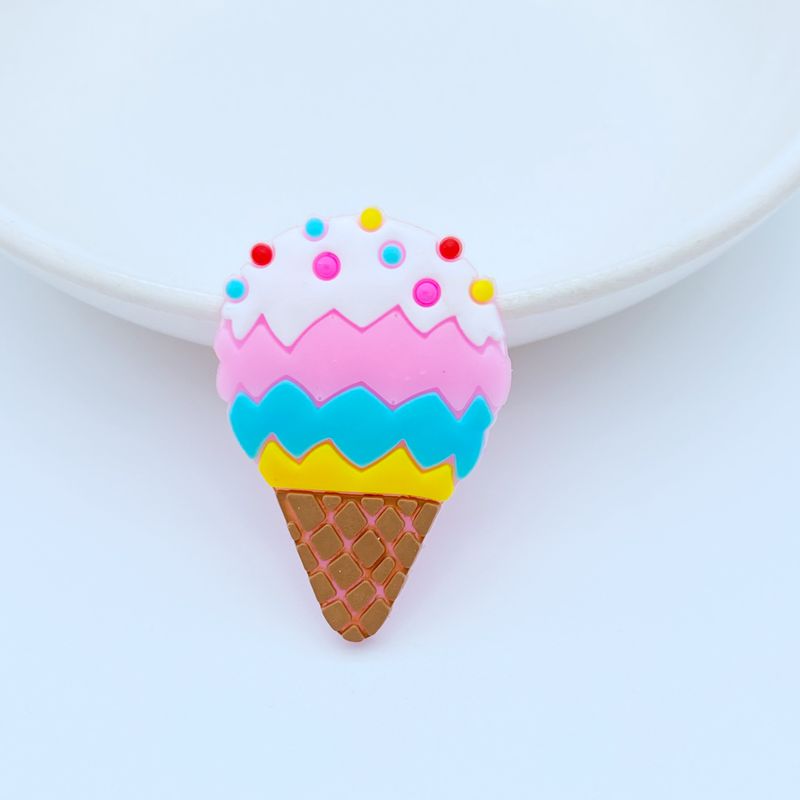 10/20Pcs ไอศกรีมน่ารักชุด PVC  - Embellishment Glue Craft บทวิจารณ์และราคา