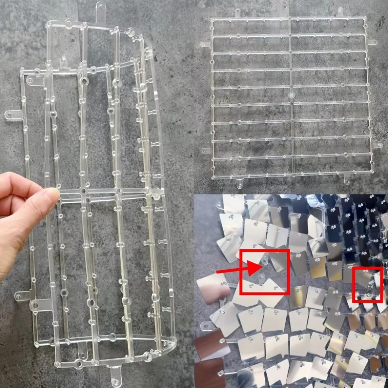 ฉากหลังผนังแบบมีประกายระยิบระย - Sequin Fabric Panel บทวิจารณ์และราคา