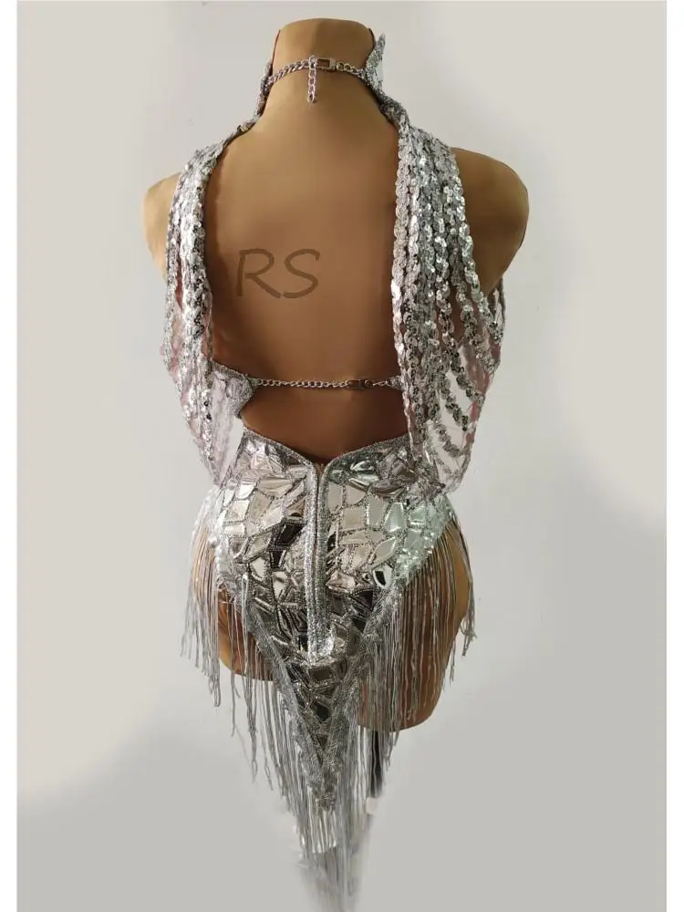 ชุดบอดี้สูทมีขอบประดับเลื่อมสี - Rhinestone Banding Trim บทวิจารณ์และราคา