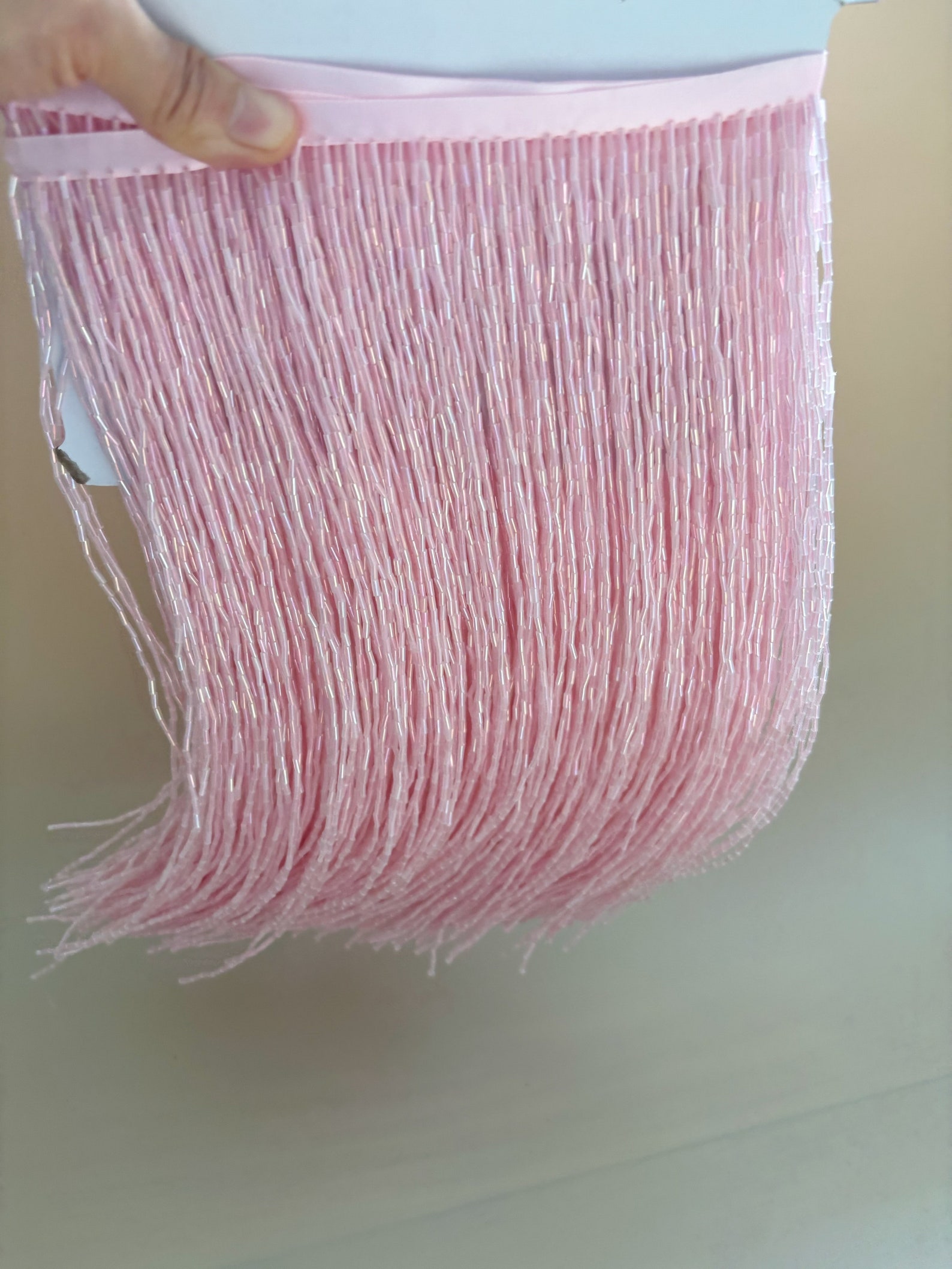 ขอบลูกปัดหนา1หลา30ซม. สำหรับชุ - Beaded Trim Fringe บทวิจารณ์และราคา