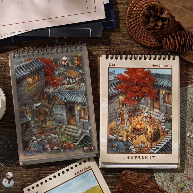 1 เล่ม/37 ชิ้น สมุดสติกเกอร์ฉา - Embellishments For Scrapbooking บทวิจารณ์และราคา