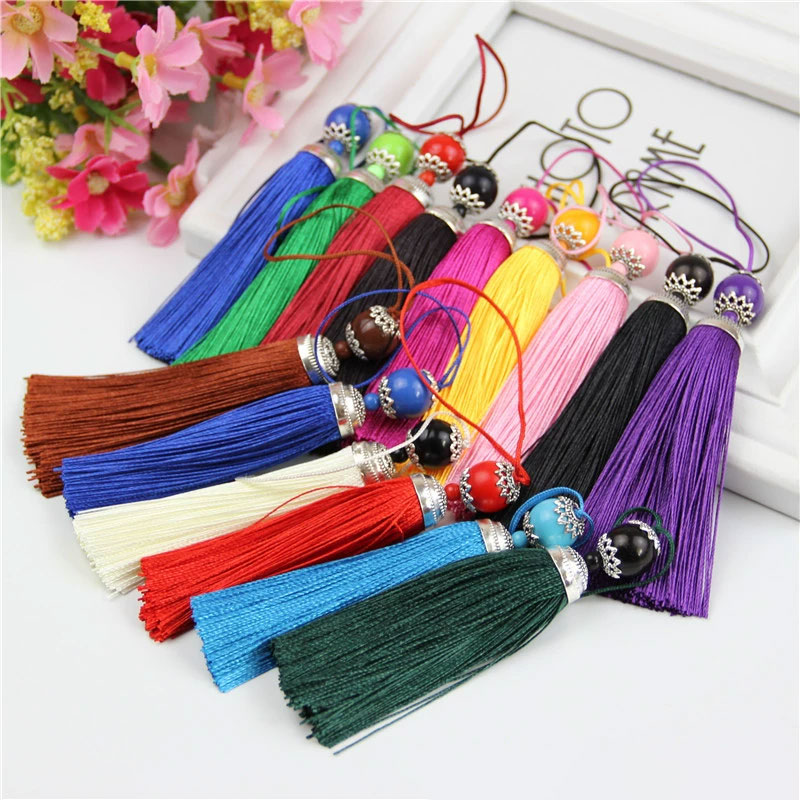 พู่ไหมประดับลูกปัดสำหรับตกแต่ง - Beaded Trim Fringe บทวิจารณ์และราคา