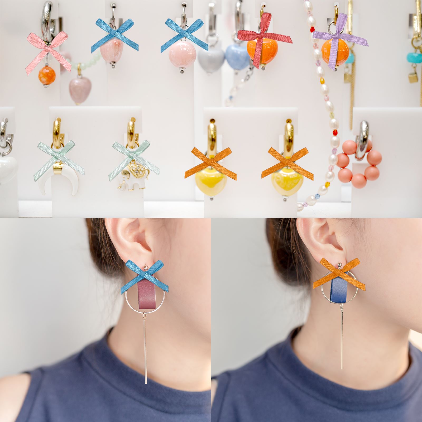 100 ชิ้น 3 มิลลิเมตรริบบิ้นมิน - Christmas Craft Embellishment บทวิจารณ์และราคา