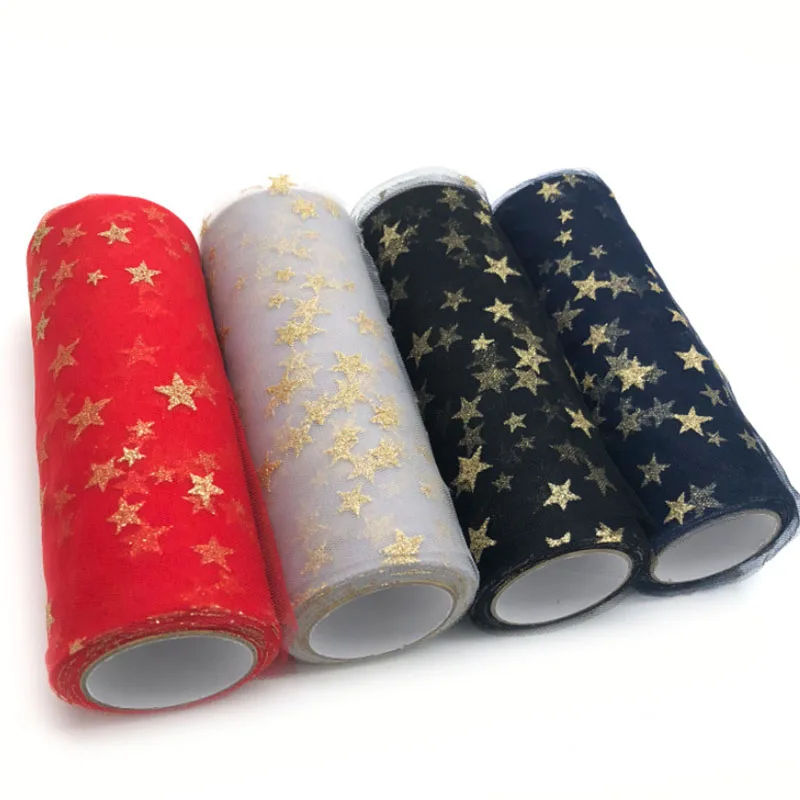 6 นิ้ว 10Y Tule ม้วน Organza S - Organza Ribbon Spool บทวิจารณ์และราคา